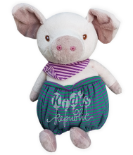 Soft toy Piglet Basil, 25cm, Bukowski Design, Sweden