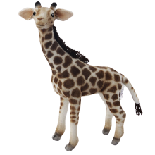Giraffe, 23 cm, Realistic Hansa Plush Toy (7597)