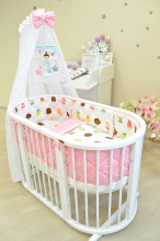 Ovalbed® Постельный набор 8в1 Королевский серый