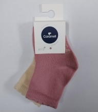 Baby socks Caramell (2 pairs) 6-12 months. (2580)