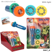 Dino World Flashlight/Projector, Motto (45667)