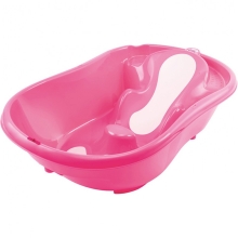 OK Baby™ | Bath for bathing the baby Onda Evolution (raspberry), Italy