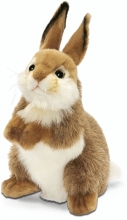 Realistic Plush Toy Hare, 30 cm, art. 3316
