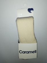 Caramell terry tights for ages 0-6 months. (5253)