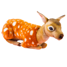 Плямистий олень, 45 см, мяка реалістична іграшка Hansa (7804)