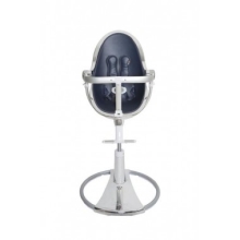 Стілець для годування BLOOM™ FRESCO CHROME SILVER [navy blue]