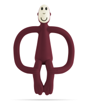 Іграшка-гризун MATCHSTICK MONKEY Мавпа (колір бордовий, 10,5 см)
