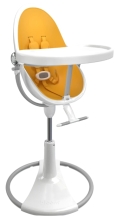 Highchair Bloom Fresco WHITE (with insert Marigold Yellow) USA