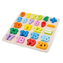 Educational puzzle Numbers New Classic Toys