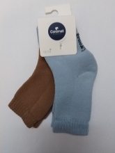 Baby terry socks Caramell (2 pairs) 18-24 months. (3402)