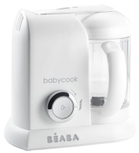 Beaba® | Блендер-пароварка BabyCook (Silver White), Франция