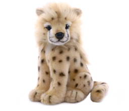 Plush Toy Baby cheetah, Hansa, 18 cm, art. 2990