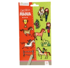 Наклейки Вершниці, серія Decalco Mania, Avenue Mandarine™ Франція (52586O)