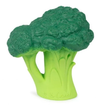 Toy teether Broccoli Bruce, Oli&Carol, natural rubber, art. L-BROCCOLI-UNIT