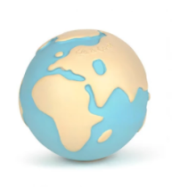 Игрушка-прорезыватель Земной шар, Oli&Carol, натуральный каучук, арт. L-WORLD-BALL