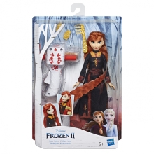 Doll Frozen 2, Hasbro, with hair accessories, art. E7003