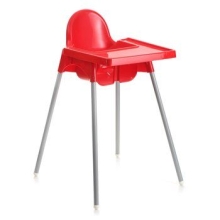 Стульчик для кормления Babyhood красный