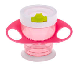 Обучающая чашка Brother Max, розовый/зеленый, 220мл (71282PG2)