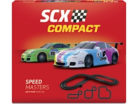 Гоночний електричний трек Speed Masters + 2 моделі Porsche 1:43, SCX Scalextric, арт. C10304X500