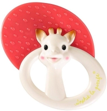 Погремушка-прорезыватель Vulli Жирафик Софи красная (200157)