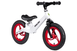 Kid balance bike 12 Miqilong with inflatable wheels (MQL-PHCA12-WHITE)