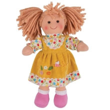 Daisy doll, Bigjigs Toys, 28 cm, art. BJD002