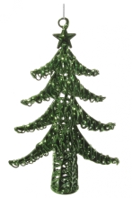 Shishi green Christmas tree, 15 cm, art. 57944