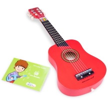 Kid guitar, New Classic Toys, red