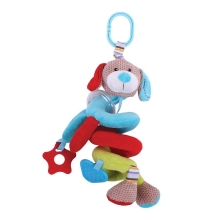 Развивающая игрушка для малышей Спираль, Bigjigs Toys, голубая, арт. BB516