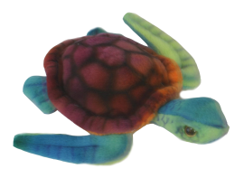 Plush Toy Turtle, Hansa, 15 cm, art. 2980