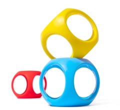 Moluk Oibo ball toy colorful 3-pack (43420)