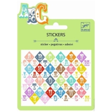 Djeco Sticker Set Metallic Letters (DJ09768)