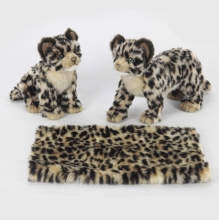 Plush Toy HANSA Leopard standing on its paws (6883)