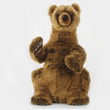 Мяка іграшка Мама ведмедя гризлі, Hansa, 44 см, арт. 7277