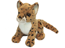 Plush Toy Baby leopard, Hansa, 16 cm, art. 2455