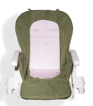 Матрац для стільця великий зелений, Koko Mama