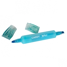 Marker with double tip Candy, Apli Kids, blue, 1 pc., art. 18273-blue