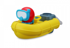 Игрушки для купания Игрушка для воды Rescue Raft, Bb Junior, свет и пузырьки, арт. 16-89014