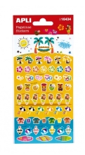 Stickers Hawaiian summer, Apli Kids, art. 16434