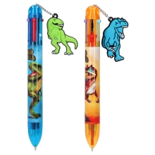 Ballpoint pen Dino World 6 colors, Motto (411384)