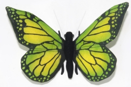 Plush Toy HANSA Butterfly green (7102)