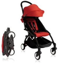 Прогулочная коляска BABYZEN YOYO², 6M+, Красный/Черное Шасси