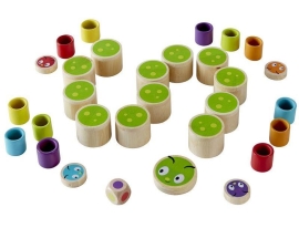 Набор деревянный игра «Caterpillar Memo», Hape [E5556]