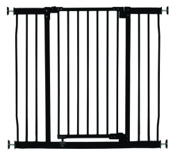 Metal security gate Dreambaby LIBERTY TALL XTRA STAY, black (F1964) England
