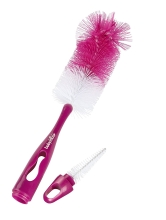 Набір щіток для миття пляшечок BabyMoov Bottle brush almond