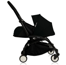 Коляска-люлька BABYZEN YOYO², 0M+, Чорний Верх/Чорне Шасі, Black/Black