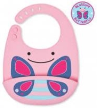 Силіконовий слюнявчик Метелик (232202), SKIP HOP™, США