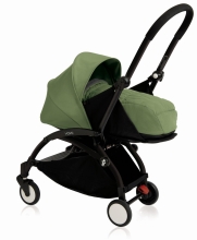 Коляска-люлька BABYZEN YOYO², 0M+ Мятний Верх/Чорне Шасі