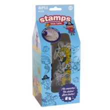 Apli Kids™ | Set of Kid seal stamps Sea, Spain