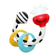 Tiny Love® Погремушка-прорезыватель Коровка